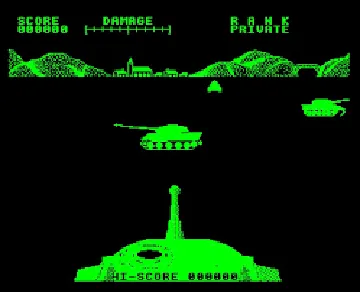 Blitzkrieg (1984)(Software Invasion)[Mono Color][BLITZ] screen shot game playing